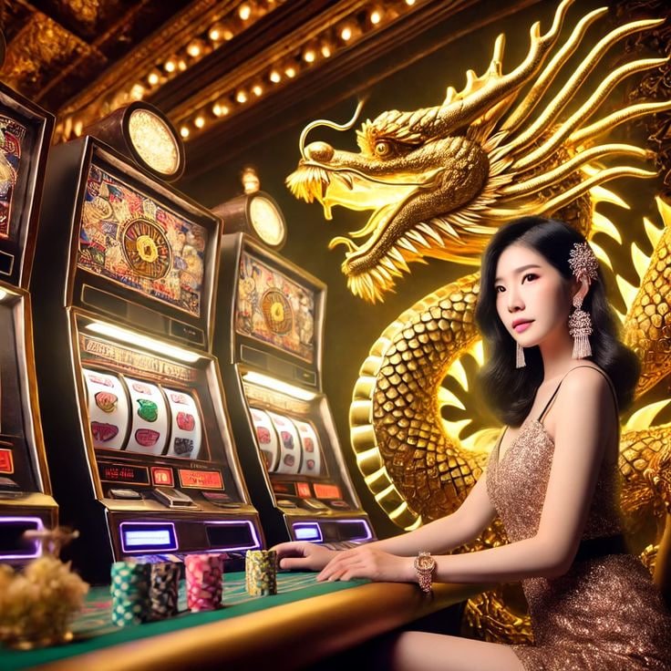 Tampilan permainan kasino melati189 dengan slot online dan live casino